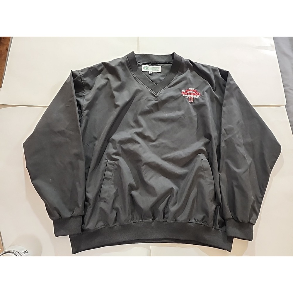 2003 Ohio State Buckeyes Jacket Windbreaker Fiesta Bowl National Championship Lg - Picture 1 of 7